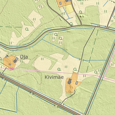 Maa-amet Soomra küla, Pärnu linn digital map