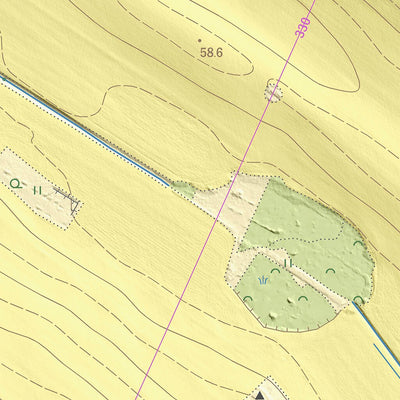 Maa-amet Sootaga küla, Tartu vald digital map