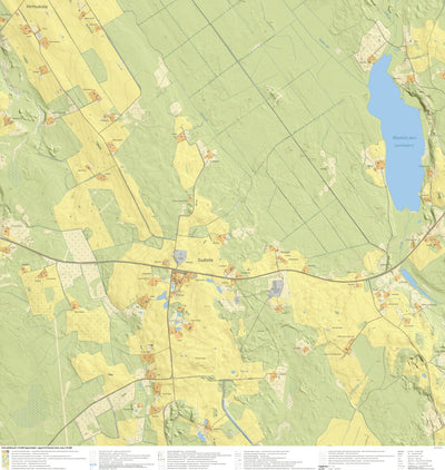 Maa-amet Sudiste küla, Mulgi vald digital map