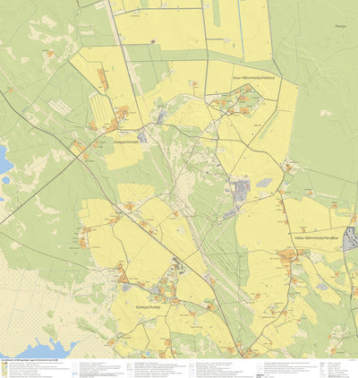 Maa-amet Sutlepa küla / Sutlep, Lääne-Nigula vald digital map