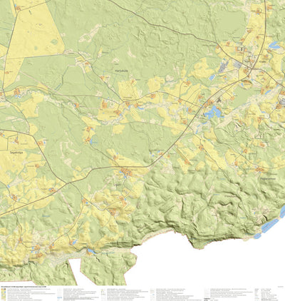 Maa-amet Tagakolga küla, Rõuge vald (1) digital map