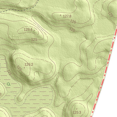 Maa-amet Tagakolga küla, Rõuge vald (2) digital map