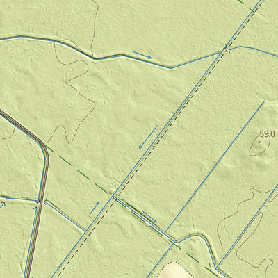 Maa-amet Tähemaa küla, Peipsiääre vald digital map