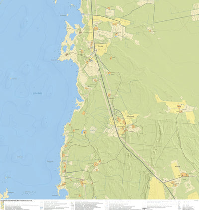 Maa-amet Tamba küla, Lääneranna vald digital map