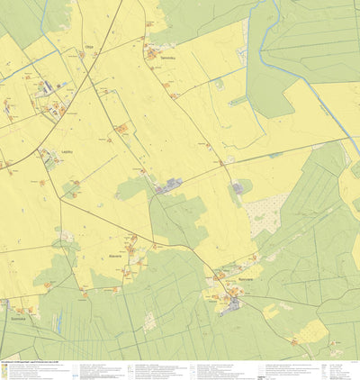 Maa-amet Tammiku küla, Vinni vald digital map