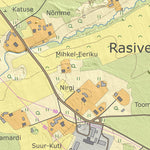 Maa-amet Tammiku küla, Vinni vald digital map
