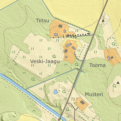 Maa-amet Tamsi küla, Rapla vald digital map