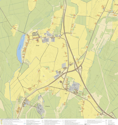 Maa-amet Tarbja küla, Paide linn digital map