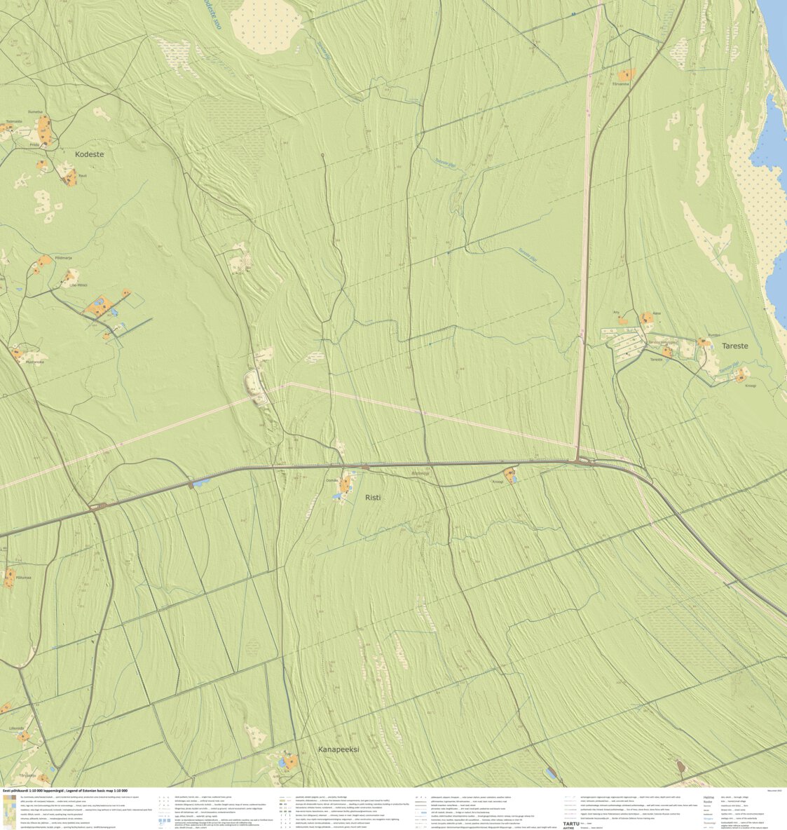 Tareste küla, Hiiumaa vald (1) Map by Maa-amet | Avenza Maps