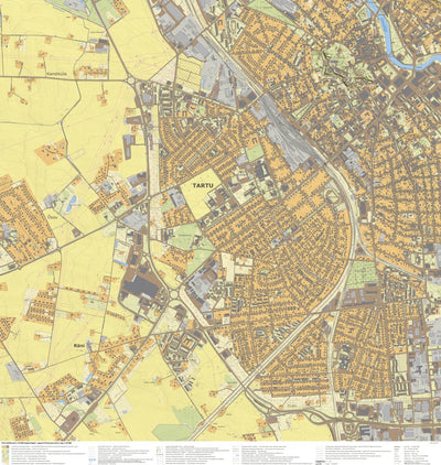 Maa-amet Tartu linn, Tartu linn digital map