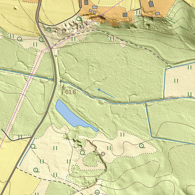 Maa-amet Teedla küla, Elva vald digital map