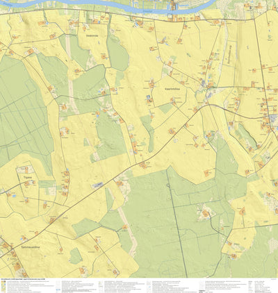 Maa-amet Tigase küla, Kastre vald digital map