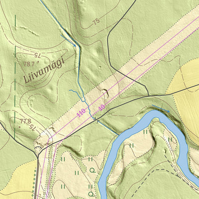 Maa-amet Timo küla, Räpina vald digital map