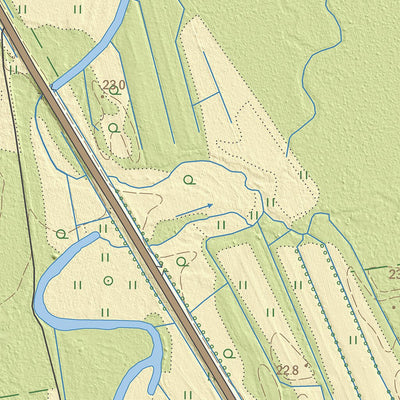 Maa-amet Tipu küla, Põhja-Sakala vald (1) digital map