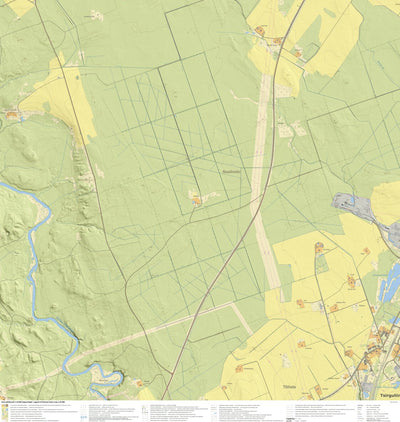 Maa-amet Tõlliste küla, Valga vald digital map