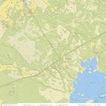 Maa-amet Tõnija küla, Saaremaa vald digital map