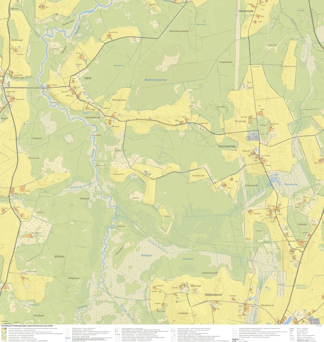 Toomasmäe küla, Setomaa vald Map by Maa-amet | Avenza Maps