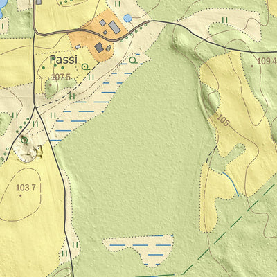 Maa-amet Tuhalaane küla, Mulgi vald digital map