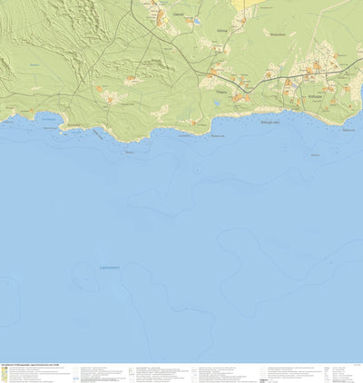Maa-amet Ülendi küla, Hiiumaa vald digital map