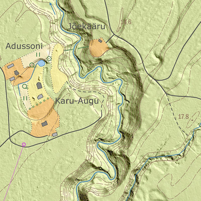 Maa-amet Uuri küla, Kuusalu vald digital map