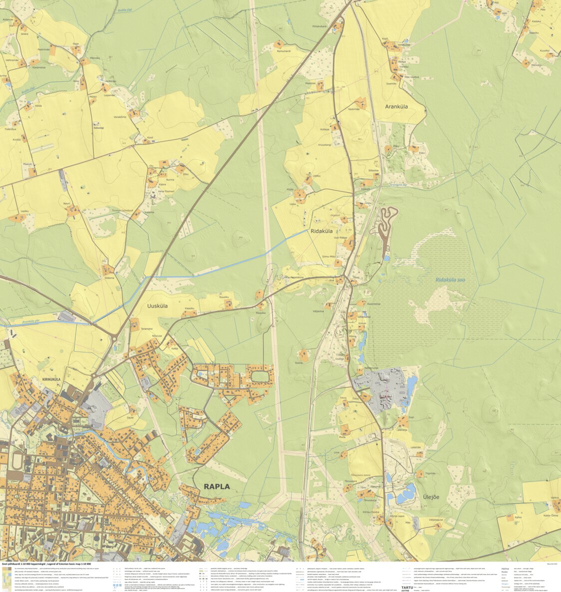 Uusküla, Rapla vald Map by Maa-amet | Avenza Maps