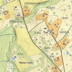 Maa-amet Uusvada küla, Setomaa vald digital map