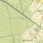 Maa-amet Väänikvere küla, Tartu vald digital map