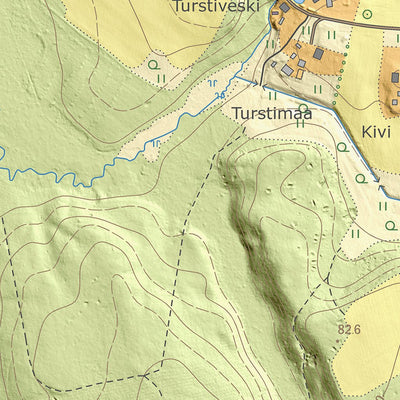 Maa-amet Vaardi küla, Otepää vald digital map