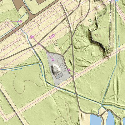 Maa-amet Väike-Pungerja küla, Alutaguse vald digital map
