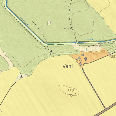 Maa-amet Vaimastvere küla, Jõgeva vald digital map