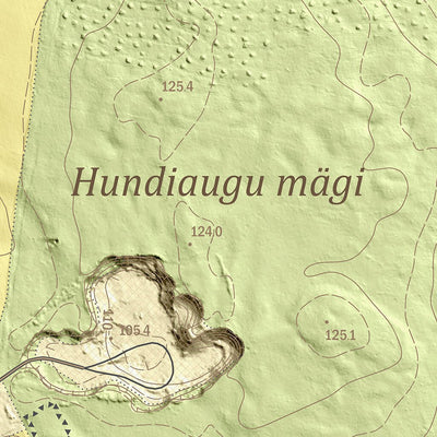 Maa-amet Vajangu küla, Tapa vald digital map