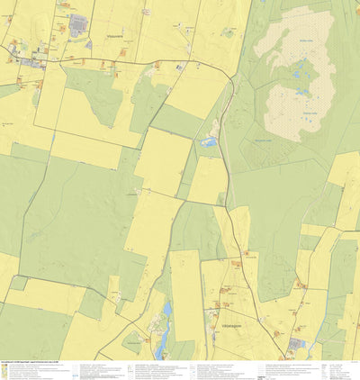 Maa-amet Väljataguse küla, Türi vald digital map