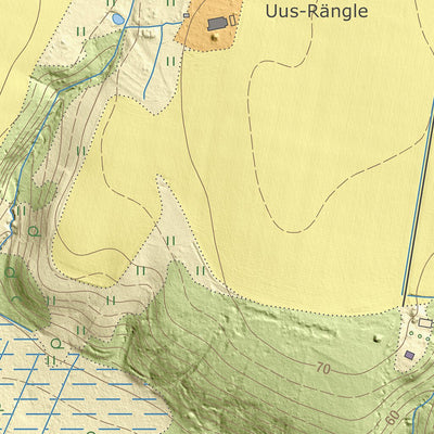 Maa-amet Vana-Kariste küla, Mulgi vald digital map