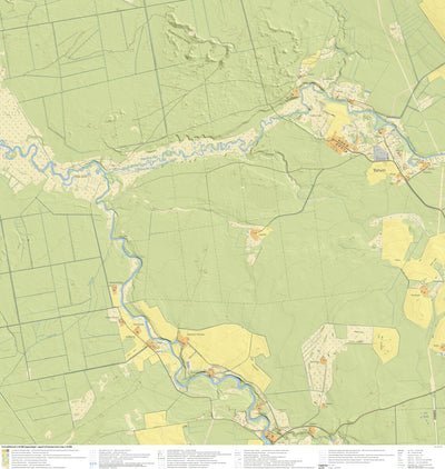 Maa-amet Vanaveski küla, Põhja-Sakala vald digital map
