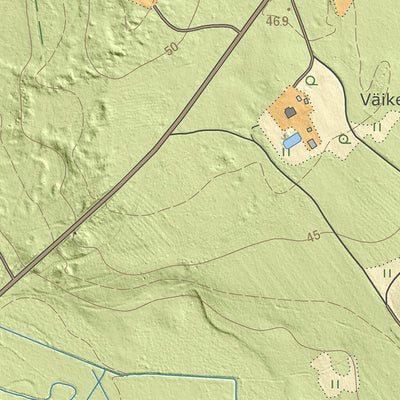 Maa-amet Vehendi küla, Elva vald (1) digital map