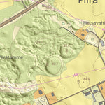 Maa-amet Vetiku küla, Vinni vald digital map