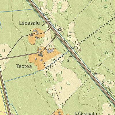 Maa-amet Viilupi küla, Hiiumaa vald digital map