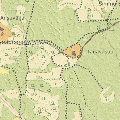 Maa-amet Viira küla, Muhu vald digital map