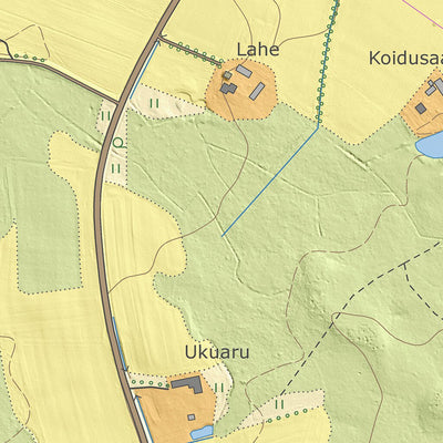 Maa-amet Viirapalu küla, Antsla vald digital map