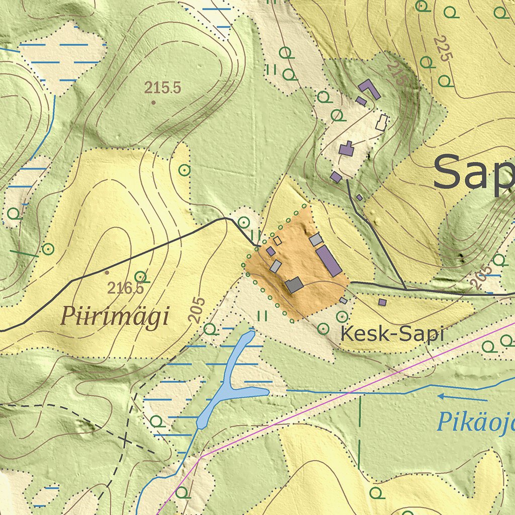 Viitka küla, Võru vald Map by Maa-amet | Avenza Maps