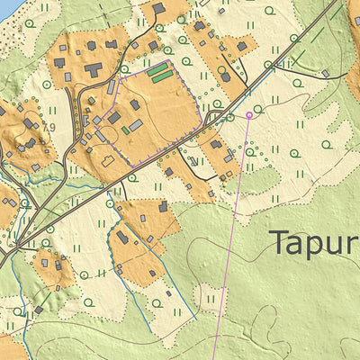 Maa-amet Virve küla, Kuusalu vald digital map
