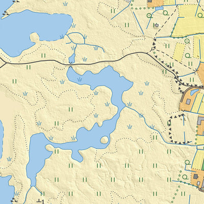 Maa-amet Võiste alevik, Häädemeeste vald digital map