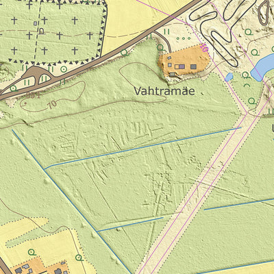 Maa-amet Võle küla, Haljala vald digital map