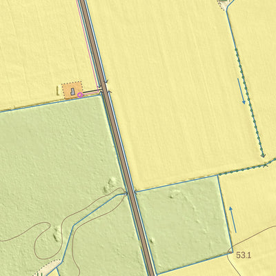Maa-amet Võrnu küla, Alutaguse vald digital map