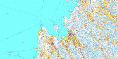 MaanMittausLaitos Kassarinmatala 1:50 000 (Q421) digital map