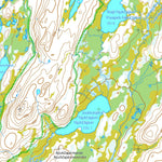 MaanMittausLaitos Mieraslompolo 1:50 000 (W522) digital map