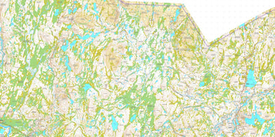 MaanMittausLaitos Nartteli 1:50 000 (V422) digital map