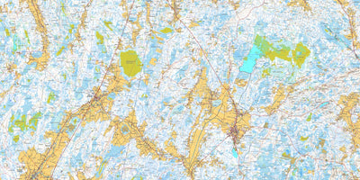 MaanMittausLaitos Övermark 1:50 000 (P331) digital map