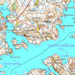 MaanMittausLaitos Puumala 1:50 000 (M523) digital map