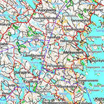 MaanMittausLaitos Savonlinna 1:250 000 (M5R) digital map